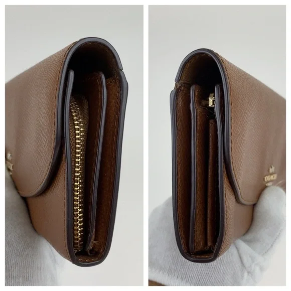 Coach Coach Leather Long Wallet 304883 Leather Long Wallet